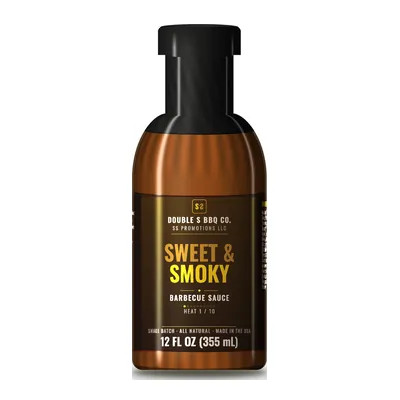 Double S Sweet & Smoky — BBQ sauce bottle